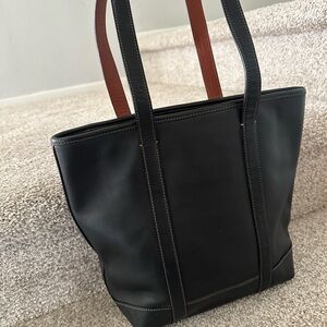 Vintage Coach Black Gallery Tote #5187